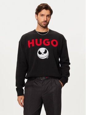 HUGO Hugo Svetr Selm 50528298 Černá Regular Fit