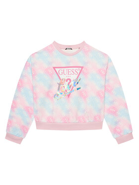 Guess Guess Majica dugih rukava J5YQ03 KA6R4 Ružičasta Oversize