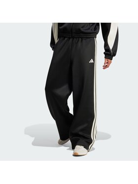 adidas adidas Spodnie dresowe Stadium 3-Stripes Czarny Loose Fit