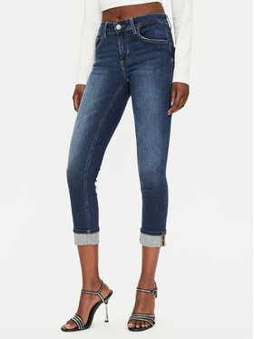 Liu Jo Liu Jo Jeans hlače UF4006 D4615 Modra Regular Fit