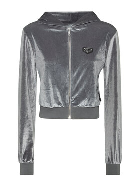 PHILIPP PLEIN PHILIPP PLEIN Mikina 9551 Sivá Regular Fit