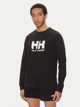 Helly Hansen Helly Hansen Felpa Logo Crew 30395 Nero Regular Fit
