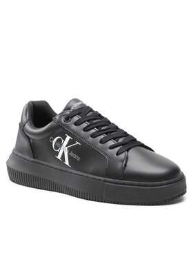 Calvin Klein Jeans Calvin Klein Jeans Superge Chunky Cupsole Laceup Mon Lth Wn YW0YW00823 Črna