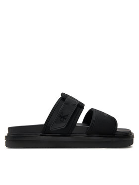 Calvin Klein Jeans Calvin Klein Jeans Παντόφλες Double Bar Sandal Wb In Br YM0YM00946 Μαύρο