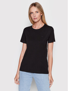 Lacoste Lacoste T-Shirt TF0204 Czarny Regular Fit