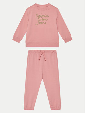 Calvin Klein Jeans Calvin Klein Jeans Спортивний костюм IN0IN00288 Рожевий Regular Fit