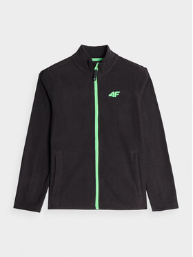4F 4F Флісовий реглан 4FJAW23TFLEM105 Чорний Regular Fit
