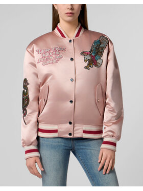PHILIPP PLEIN PHILIPP PLEIN Bomber 29006 Rosa Regular Fit