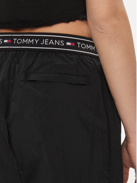 Tommy Jeans Spodnji Del Trenirke DW0DW17316 Črna Baggy Fit