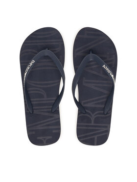 Emporio Armani Emporio Armani Šlepetės per pirštą EX000041 AF22188 MB480 Mėlyna