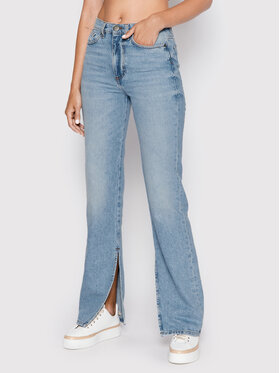 TWINSET TWINSET Traperice 222TP2394 Svijetloplava Straight Leg