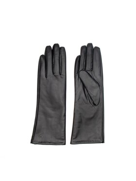 AKARDO AKARDO Rękawiczki Damskie Long Classic Black Czarny