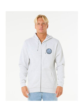 Rip Curl Rip Curl Bluza Wettie Passage Icon Zip Thru Szary Standard Fit