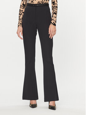 Versace Jeans Couture Versace Jeans Couture Medžiaginės kelnės 75HAA107 Juoda Slim Fit