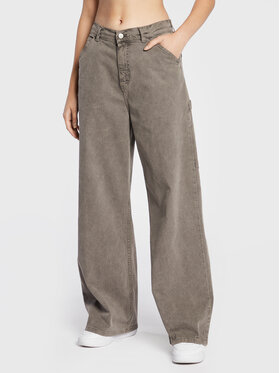 Carhartt WIP Carhartt WIP Дънки Hudson I030490 Сив Loose Fit