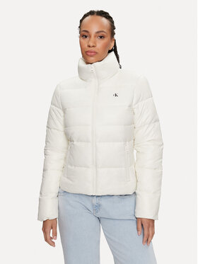 Calvin Klein Jeans Calvin Klein Jeans Geacă J20J223580 Écru Slim Fit