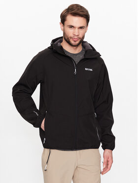 Regatta Regatta Kurtka softshell Arec III RML218 Czarny Regular Fit