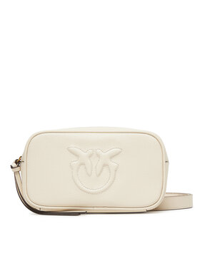 PINKO PINKO Borsetta Pelle Bottalata AI 25-26 PCPL 105354 A29Q Écru