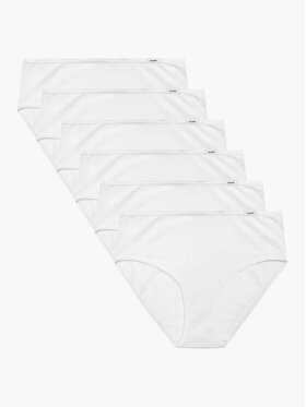 Atlantic Atlantic Figi klasyczne flat elastic classic Biały