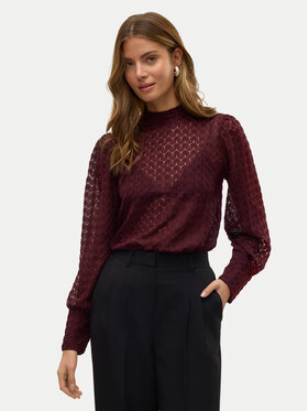 Vero Moda Vero Moda Majica Becca 10302894 Ljubičasta Regular Fit