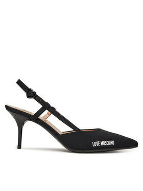 LOVE MOSCHINO LOVE MOSCHINO Pantofi cu toc subțire JA10627G0MIMX000 Negru
