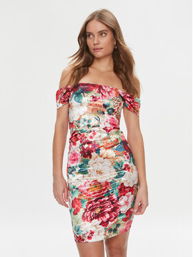Guess Guess Rochie cocktail W4RK62 KBSQ0 Colorat Slim Fit
