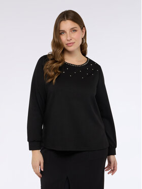 Fiorella Rubino Fiorella Rubino Bluza G869L009058N033 Czarny A-Line Fit