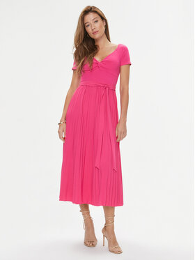 Guess Guess Φόρεμα καθημερινό WBGK86 WE6D1 Ροζ Regular Fit