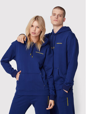 Scotch & Soda Scotch & Soda Pulóver Unisex 168485 Sötétkék Regular Fit