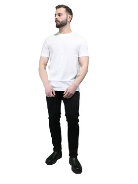 EA7 Emporio Armani EA7 Emporio Armani T-Shirt q-roa-26732 Biały Regular Fit