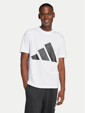 adidas adidas T-krekls Essentials Big Logo JE8943 Balts Regular Fit