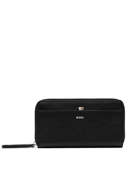 Boss Boss Portofel Mare de Damă Addison Ziparound 50474561 Negru