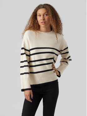 Vero Moda Светр 10278319 Бежевий Regular Fit