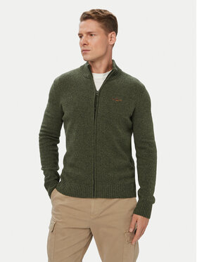 Aeronautica Militare Aeronautica Militare Kardigan 262MA1646UL00924 Khaki Regular Fit