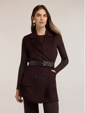Motivi Motivi Płaszcz zimowy L001W000036N022 Brązowy Slim Fit