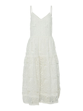 YAS YAS Лятна рокля Lifa 26037183 Бял Regular Fit