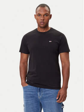 Tommy Jeans Tommy Jeans Tricou Tjm Classic DM0DM09598 Negru Regular Fit