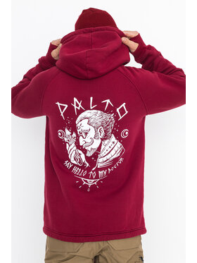 Palto Palto Bluza Doctor Bordowy Comfort Fit