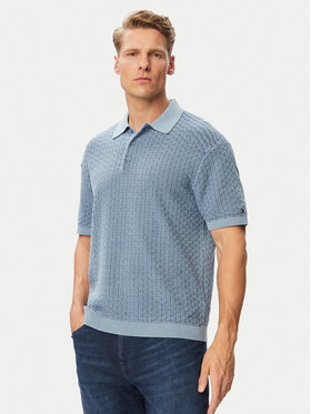 Tommy Hilfiger Tommy Hilfiger Polo majica MW0MW43246 Modra Regular Fit