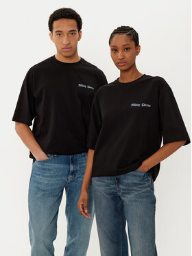 Filling Pieces Filling Pieces T-shirt Unisex Chrome Flower 7449982 Crna Regular Fit