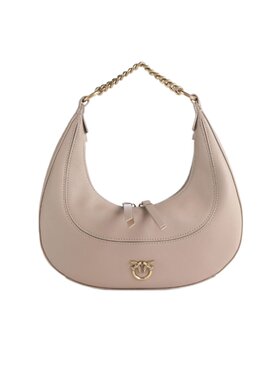 Pinko Pinko Torebka MINI BRIOCHE BAG HOBO Beżowy