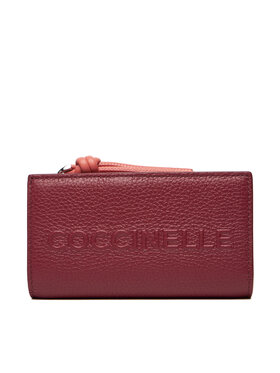 Coccinelle Coccinelle Velika ženska denarnica Coccinellemyrtha Maxi Log E2 QBB 11 F1 01 Bordo rdeča