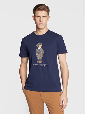 Polo Ralph Lauren Polo Ralph Lauren T-shirt 710853310 Bleu marine Slim Fit