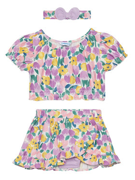 Mayoral Mayoral Set T-Shirt und Rock 1934 Bunt Regular Fit