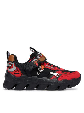 Skechers Skechers Sportcipők Mega-Flex Lite - Tuff Toolz 402130L/RDBK Fekete