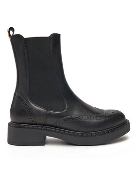 TWINSET TWINSET Боти тип челси 242TGT090 Черен