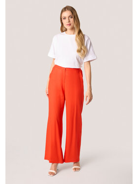 QUIOSQUE QUIOSQUE Spodnie damskie Quiosque 3UI001601 Czerwony Regular Fit