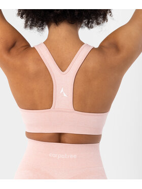 Carpatree Carpatree Biustonosz sportowy Blaze bra Różowy