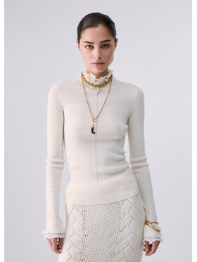 Liu Jo Liu Jo Maglione CF6043MA82O10701 Bianco Regular Fit