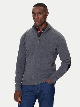 Barbour Barbour Пуловер Holden MKN0837GY53 Сив Regular Fit